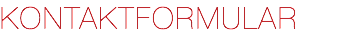 KONTAKTFORMULAR